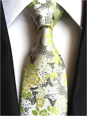 Classic Plaid Silk Neck Tie - 20 Colors