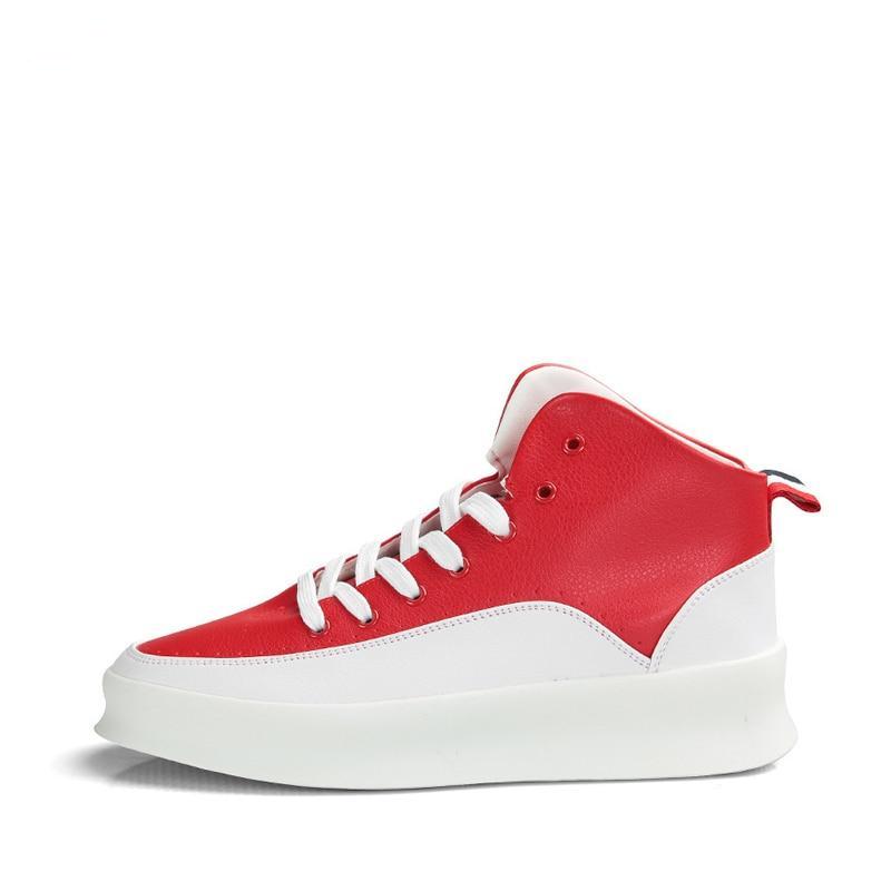 Di Lusso High Top Leather Sneakers