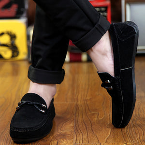 Casual Leather Driving Shoes/Moccasins - 4 Colors