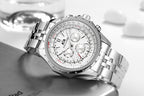 Automatic Navitimer Stainless Steel Watch