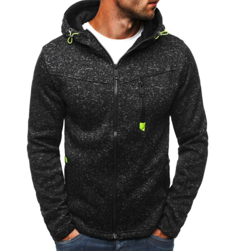 Premium Zip Up Hoodie - 3 Colors in Black