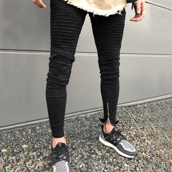 zipper ankle cropped skinny fit black men's dress pants adviicd Mens Pants Casual Casual Mens Stretch Skinny Jamaica