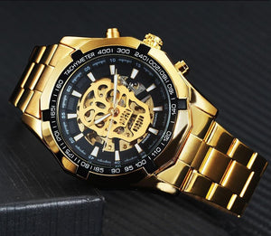 Luxury Skeleton SKULL Mechanical Watch