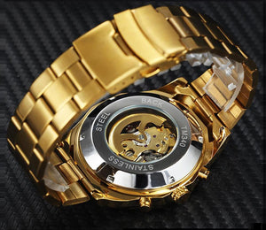 Luxury Skeleton SKULL Mechanical Watch