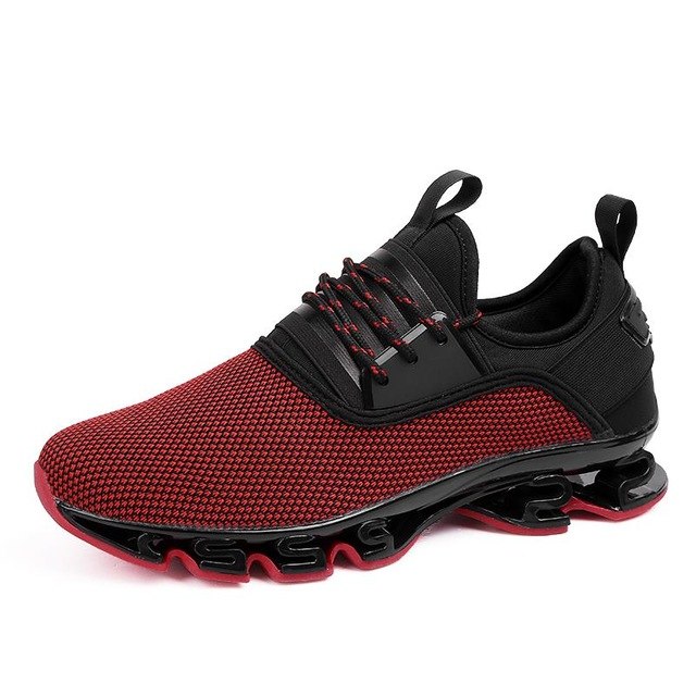 BOUNCE Premium Air Mesh Sneakers in Red