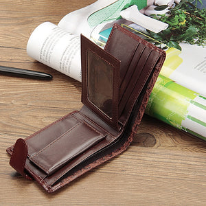 Premium Patchwork Leather Wallet