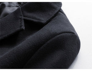 Luxury Thick Wool Trench Coat