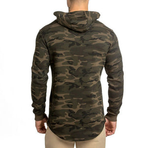 High Quality Camouflage Long Hoodie - 5 Colors