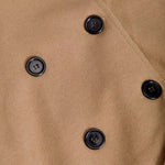 Premium Double Breasted Wool Trench Coat