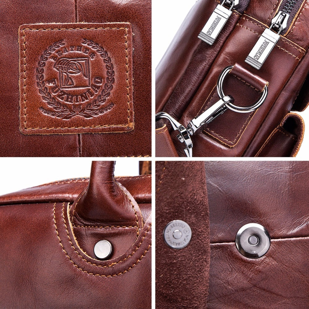 Premium Genuine Leather Briefcase