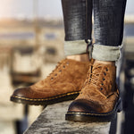 Vintage Genuine Leather Winter Boots - 3 Colors