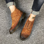 Vintage Genuine Leather Winter Boots - 3 Colors