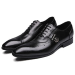 Italian Luxury Leather Brogue Shoes