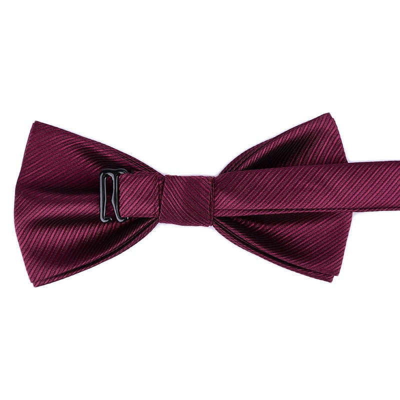 Elegant Tuxedo Metal/Crystal Bow Ties - 42 Colors