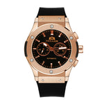 Luxury Automatic Sports Watch - Rubber Strap