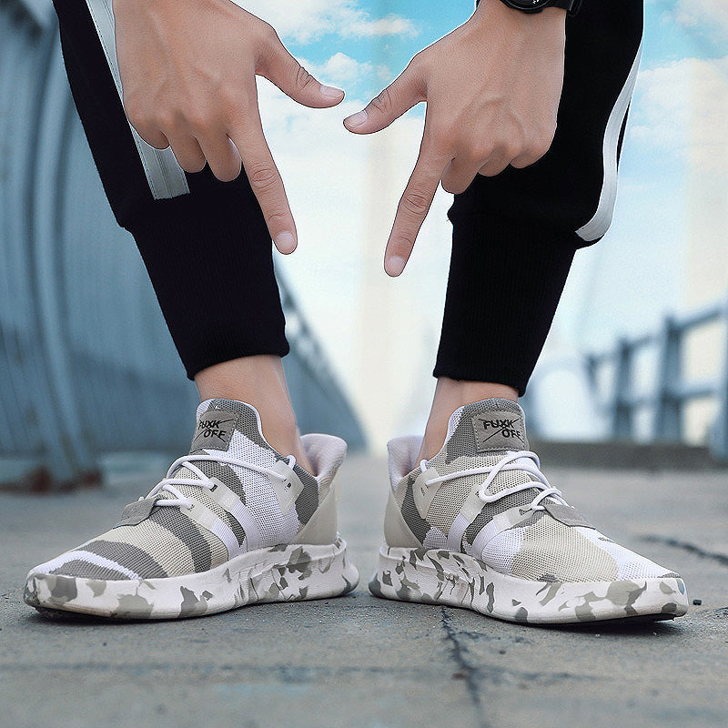 DEFIANT Woven Mesh Sneakers