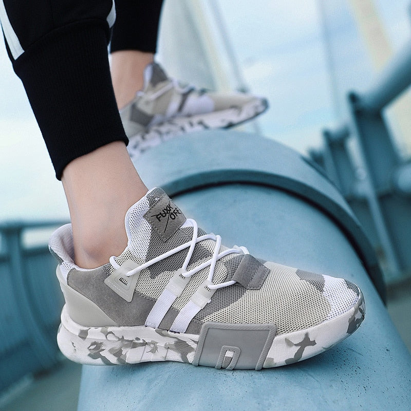 DEFIANT Woven Mesh Sneakers