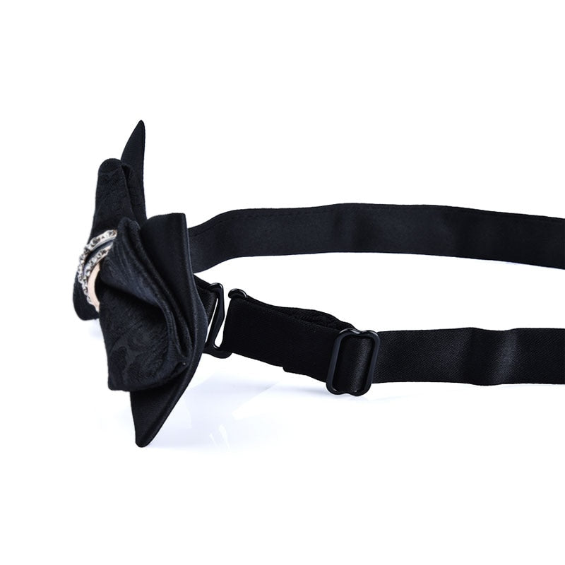 Luxury Crystal/Metal Decoration Bow Ties - 26 Colors