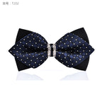 Luxury Crystal/Metal Decoration Bow Ties - 26 Colors