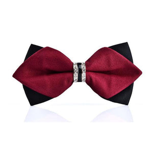 Luxury Crystal/Metal Decoration Bow Ties - 26 Colors