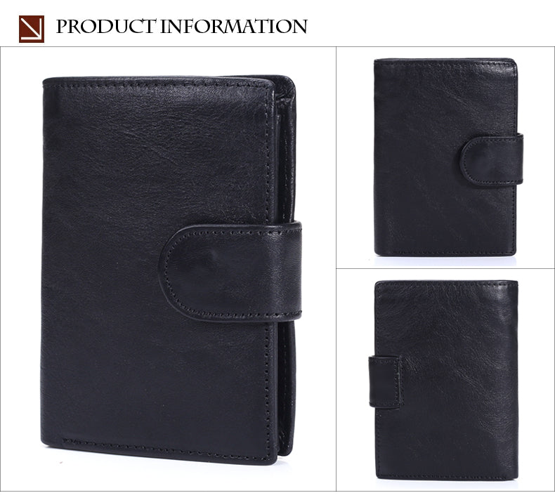 Vintage Leather Multi-functional Wallet - 4 Colors