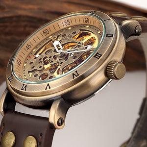 AUGUSTUS Automatic Vintage Bronze Watch