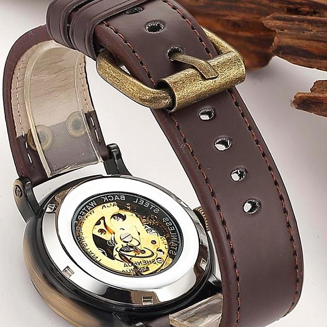 AUGUSTUS Automatic Vintage Bronze Watch