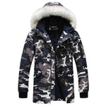 Luxury Camouflage Winter Parka/Down Jacket