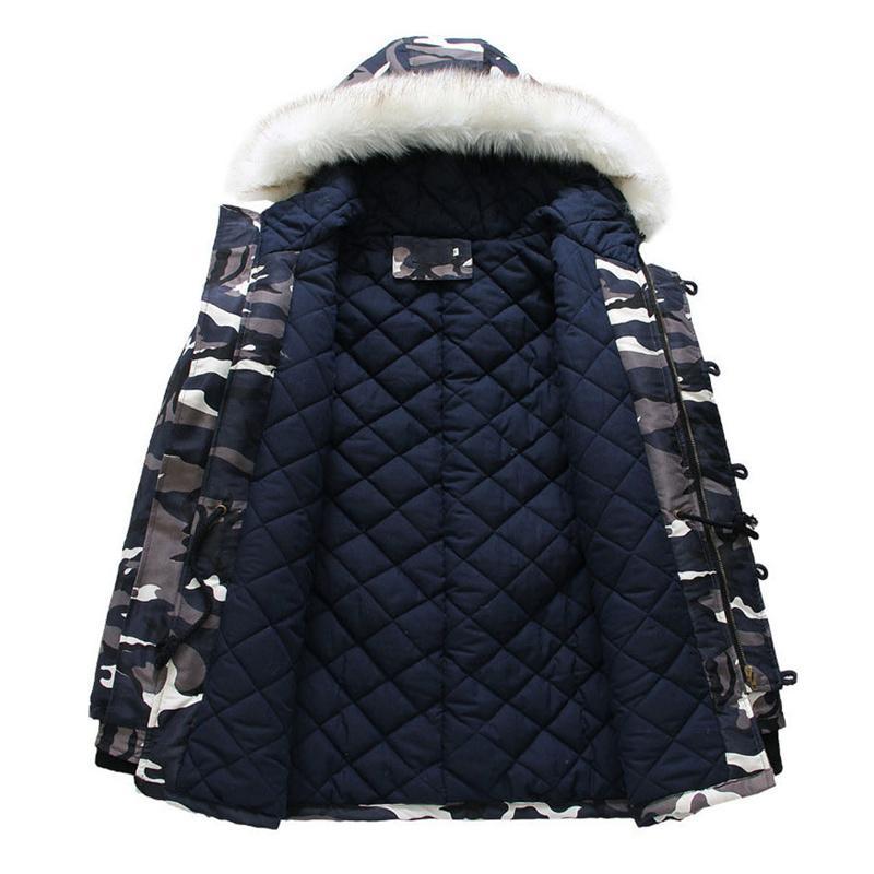 Luxury Camouflage Winter Parka/Down Jacket